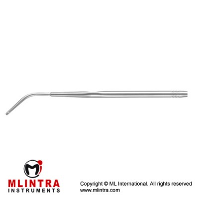 Cogswell Suction Tube With Finger Cutt Off Stainless Steel, 24.5 cm - 9 3/4" Diameter 2.0 mm Ø Cogswell Suction Tube With Finger Cutt Off Stainless Steel, 24.5 cm - 9 3/4" Diameter 2.0 mm Ø
